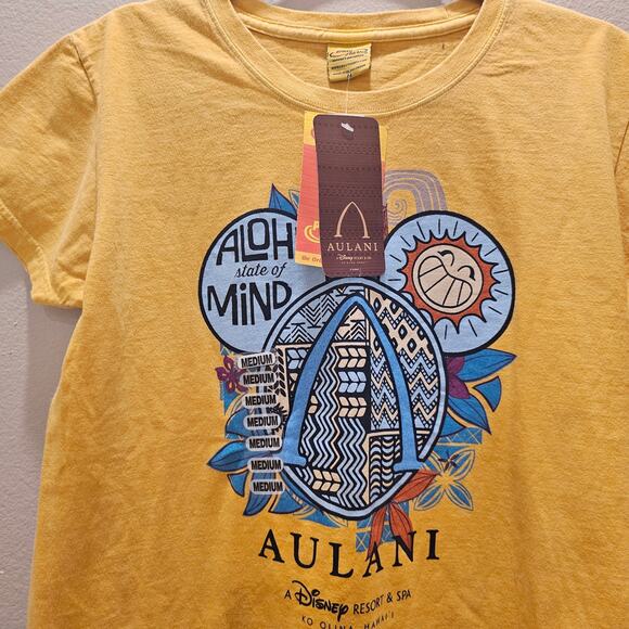 NWT Aulani Aloha State of Mind Women's T-Shirt Size Medium - Picture 2 of 5